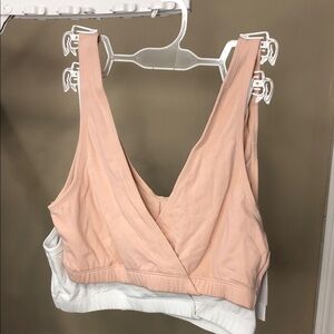 Nordstrom Soft Cotton Bralette in Blush